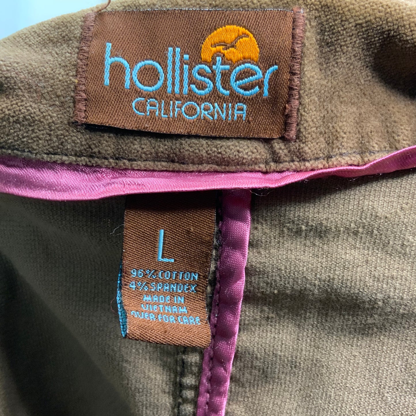 Vintage Brown Hollister Corduroy Jacket