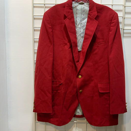 Vintage Red Dress Coat