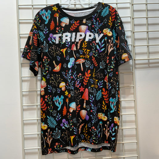 Trippy Mushroom Short Sleeve Shirt